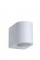 Preview: Lucide ZORA-LED Wandstrahler / Wandleuchte Weiß GU10 5W IP44 dimmbar