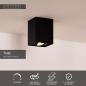 Preview: Lucide TUBE - Deckenstrahler 1xGU10 Schwarz