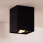 Preview: Lucide TUBE - Deckenstrahler 1xGU10 Schwarz