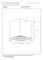 Preview: Lucide TUBE - Deckenstrahler 1xGU10 Schwarz