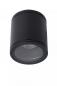 Preview: Lucide AVEN - Deckenstrahler Badezimmer Ø 9 cm 1xGU10 IP65 Schwarz
