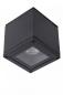 Preview: Lucide AVEN Badezimmer Deckenstrahler GU10 IP65 Schwarz