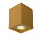 Preview: Lucide TUBE - Deckenstrahler 1xGU10 Mattes Gold / Messing