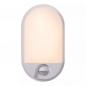 Preview: Lucide HUPS IR Außen-Wandleuchte Weiß LED 10W IP54 Bewegungs- & Tag/Nacht-Sensor
