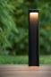Preview: Lucide COMBO LED Pollerleuchte Schwarz – Ø9 cm, 9W, 3000K, IP54, 45 cm