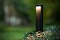 Preview: Lucide COMBO LED Pollerleuchte Schwarz – Ø9 cm, 9W, 3000K, IP54, 65 cm
