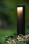 Preview: Lucide COMBO LED Pollerleuchte Schwarz – Ø9 cm, 9W, 3000K, IP54, 65 cm