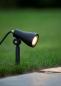 Preview: Lucide SPIKE Gartenstrahler Ø6,5 cm GU10 LED 5W 3000K IP54 Schwarz