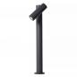 Preview: Lucide TATUM LED Pollerleuchte Anthrazit – 5W, 3000K, IP65, schwenkbar