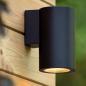 Preview: Lucide VOLANTIS Wandstrahler / Wandleuchte Schwarz E27 IP54 dimmbar