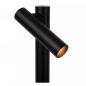 Preview: Lucide ANTRIM Akku Stehlampe mit Leselampe LED 2x2,2W 2700K IP54 Schwarz wiederaufladbar