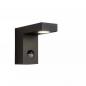 Preview: Lucide TEXAS-IR – Wandstrahler / Wandleuchte Innen & Außen – LED 7W 3000K – IP54 – Bewegung & Tag/Nacht-Sensor (abschaltbar) – Anthrazit