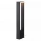 Preview: Lucide GOA LED Pollerleuchte Anthrazit – 10W, 3000K, IP54, 60 cm
