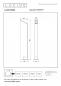 Preview: Lucide LAWFORD LED Pollerleuchte Schwarz – 6W, 3000K, IP54, 80,5 cm