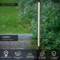 Preview: Lucide LORNEX LED Gartenstrahler 6W 3000K IP54 Schwarz