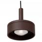 Preview: Lucide LENZ LED Außen-Pendelleuchte rostfarben IP54