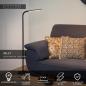 Preview: Lucide Stehlampe GILLY – LED Leselampe mit flexiblem Arm Schwarz