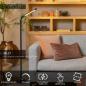 Preview: Lucide Stehlampe GILLY – Akku LED Leselampe mit Touchdimmer Schwarz