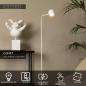 Preview: Lucide COMET LED Stehleuchte Akku 138cm 3W 2700K Weiß 3 StepDim