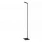 Preview: Lucide Stehlampe LAVALE – LED Leselampe mit Touchdimmer Schwarz