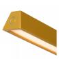 Preview: Lucide Stehlampe LAVALE – LED Leselampe mit Touchdimmer Ockergelb