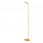 Preview: Lucide Stehlampe LAVALE – LED Leselampe mit Touchdimmer Ockergelb
