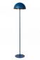 Preview: Lucide SIEMON Stehlampe Ø35cm E27 Blau Retro Design
