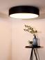 Preview: Lucide TALOWE LED Deckenleuchte Ø60 cm Schwarz 3000K dimmbar 42W