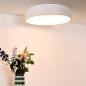Preview: Lucide TALOWE LED Deckenleuchte Ø60 cm Weiß 3000K dimmbar 42W