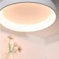 Preview: Lucide TALOWE LED Deckenleuchte Ø80 cm 80W 3000K dimmbar Weiß