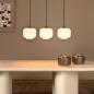 Preview: Lucide MEDINE Pendelleuchte 3xE27 Opal Glas modern höhenverstellbar dimmbar