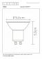 Preview:  Lucide MR16 - Led Lampe - Ø 5 cm - LED Dim. - GU10 - 3x5W 3000K - Schwarz - Set von 3