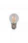 Preview: Lucide G45 LED Glühfadenlampe E27 Ø4,5 cm 4W 2700K dimmbar Transparent