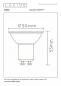 Preview: Lucide MR16 GU10 LED 5W 2700K 350 lm – effizientes LED-Leuchtmittel mit warmweißem Licht