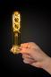 Preview: Lucide T32 LED Glühfadenlampe Ø3cm E27 4,9W 2200K Amber dimmbar Rohrform