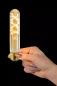 Preview: Lucide T32 LED Glühfadenlampe Ø3cm E27 4,9W 2200K Amber dimmbar Rohrform