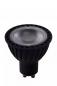 Preview:  Lucide MR16 - Led Lampe - Ø 5 cm - LED Dim to warm - GU10 - 1x5W 2200K/3000K - Schwarz CRI 95