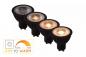 Preview:  Lucide MR16 - Led Lampe - Ø 5 cm - LED Dim to warm - GU10 - 1x5W 2200K/3000K - Schwarz CRI 95