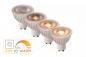 Preview:  Lucide MR16 - Led Lampe - Ø 5 cm - LED Dim to warm - GU10 - 1x5W 2200K/3000K - Weiß