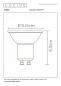 Preview:  Lucide MR16 - Led Lampe - Ø 5 cm - LED Dim to warm - GU10 - 1x5W 2200K/3000K - Weiß