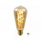 Preview: Lucide ST64 TWILIGHT SENSOR E27 LED Filament 4W 2200K 300 lm Amber – mit Dämmerungssensor