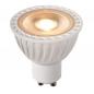 Preview: Lucide MR16 GU10 LED 5W 2200K–2700K 350 lm dimmbar Weiß – flexibles warmweißes LED-Leuchtmittel mit 3-Step-Dim