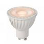 Preview: Lucide MR16 GU10 LED 5W 2200K–2700K 350 lm dimmbar Weiß – flexibles warmweißes LED-Leuchtmittel mit 3-Step-Dim