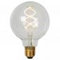 Preview: Lucide G95 LED Filamentlampe E27 4,9W 2700K Transparent