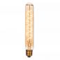 Preview: Lucide T32 LED Glühfadenlampe Ø3,2cm E27 4,9W 2200K Amber 3-StepDim (Memory)