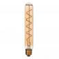 Preview: Lucide T32 LED Glühfadenlampe Ø3,2cm E27 4,9W 2200K Amber 3-StepDim (Memory)