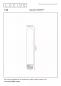 Preview: Lucide T32 LED Glühfadenlampe Ø3,2cm E27 4,9W 2200K Amber 3-StepDim (Memory)