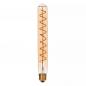 Preview: Lucide T32 E27 LED Filament 4,9W 2200K 450 lm 3-StepDim Amber mit Memory – dekorative Vintage-Glühfadenlampe