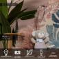 Preview: Lucide DOLLY Nachtlicht Kinderzimmer LED 2700K Musikfunktion Grau
