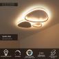 Preview: Lucide SAMLING - LED Deckenleuchte 30W CCT 2700K–4000K Taupe